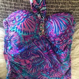 Lilly Pulitzer tankini top—size 6